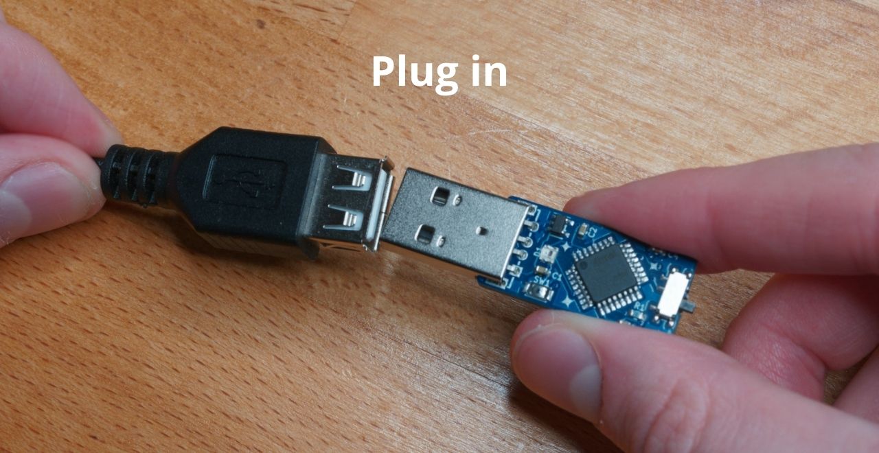 Plug in USB Nova to USB port