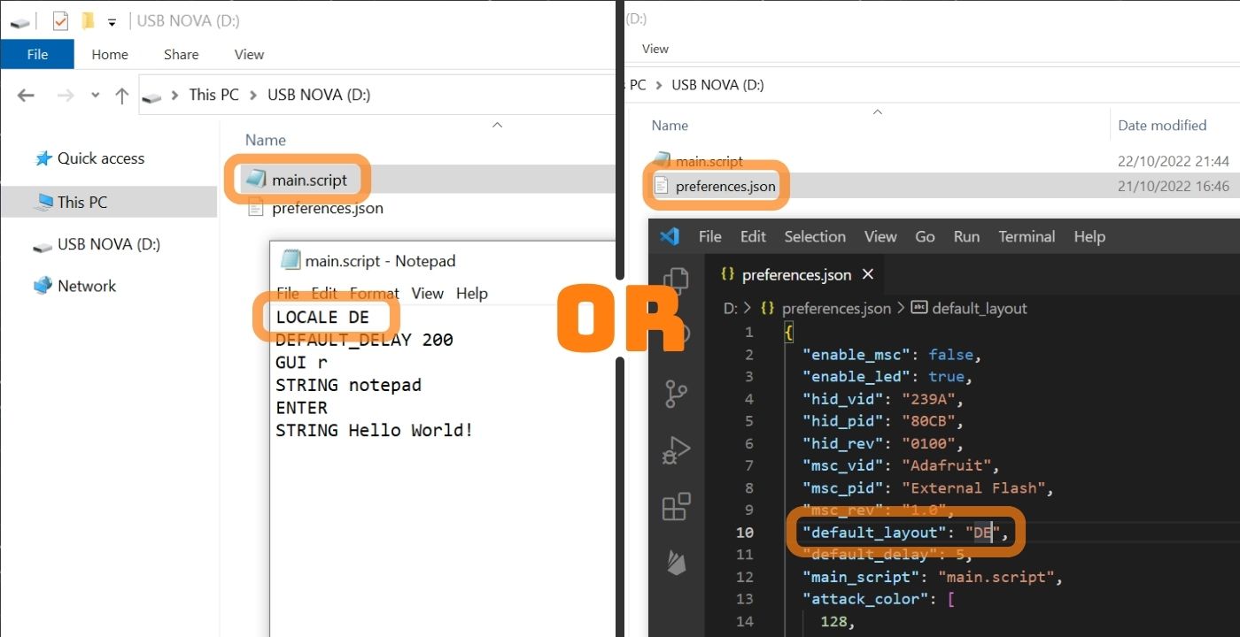 Editing main.script or preferences.json to change keyboard layout